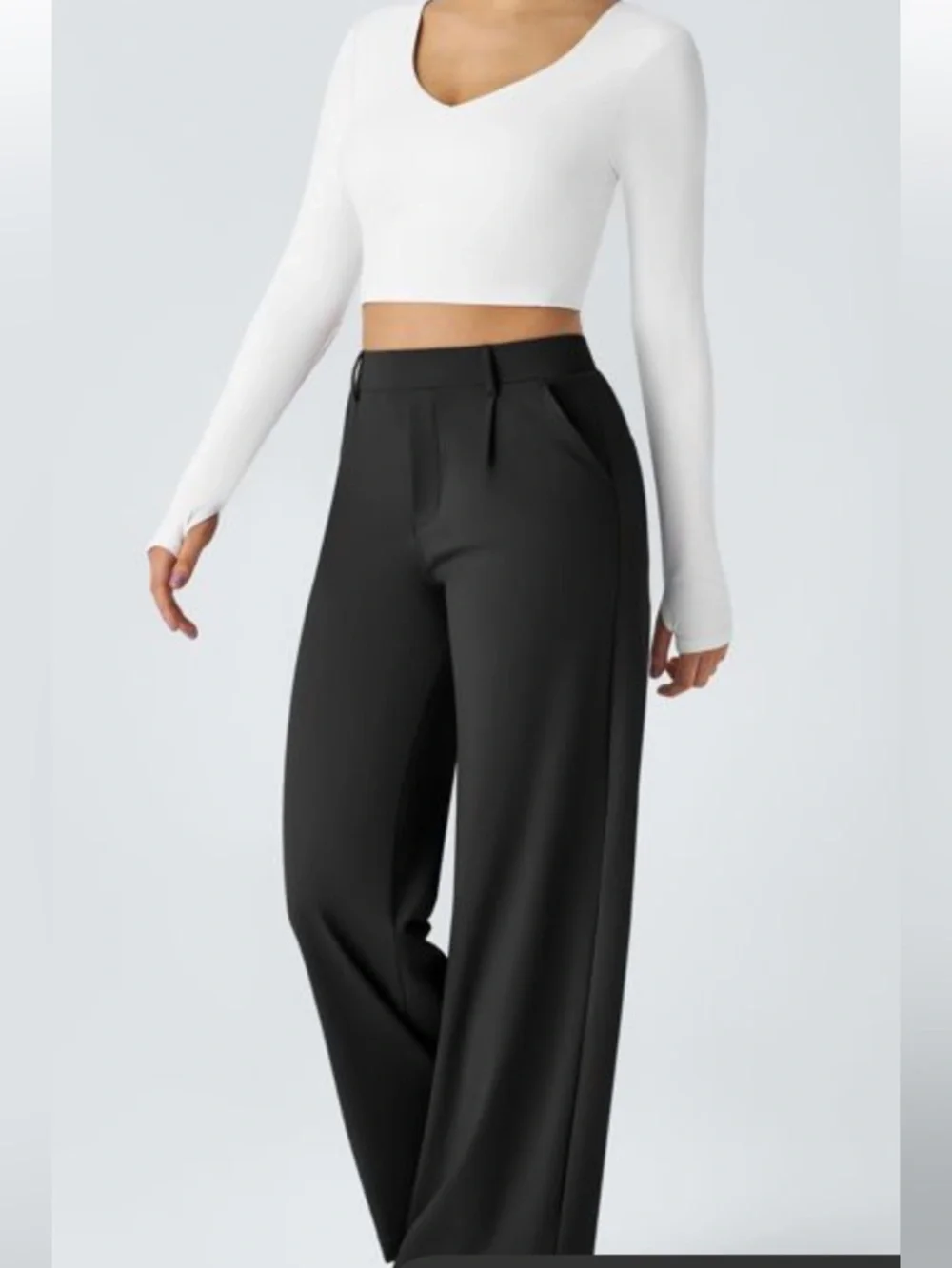 Halara Flex DayStretch trousers pants. Size medium. - Picture 1 of 12